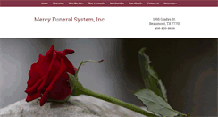 Desktop Screenshot of mercyfuneralsysteminc.com